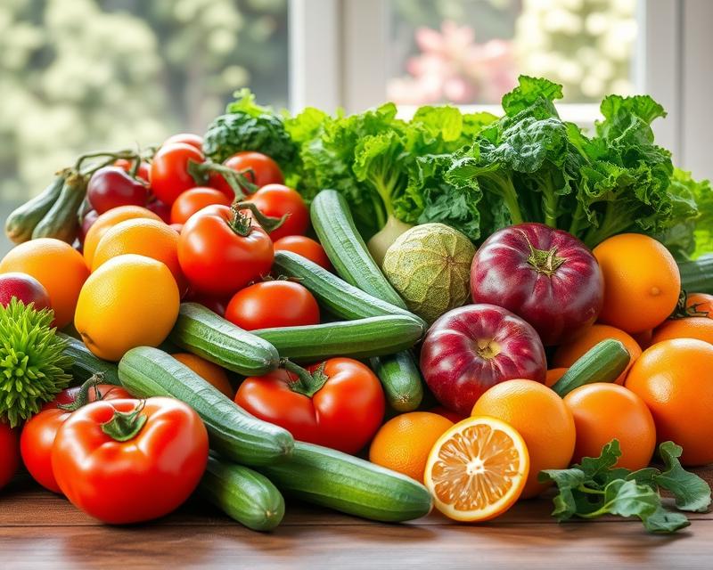 Surowe warzywa i owoce – zdrowotne korzyści i wartości odżywcze