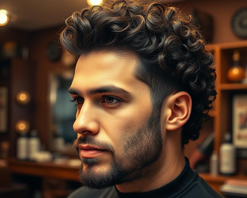 Jak stylizować kręcone włosy męskie? Porady i techniki